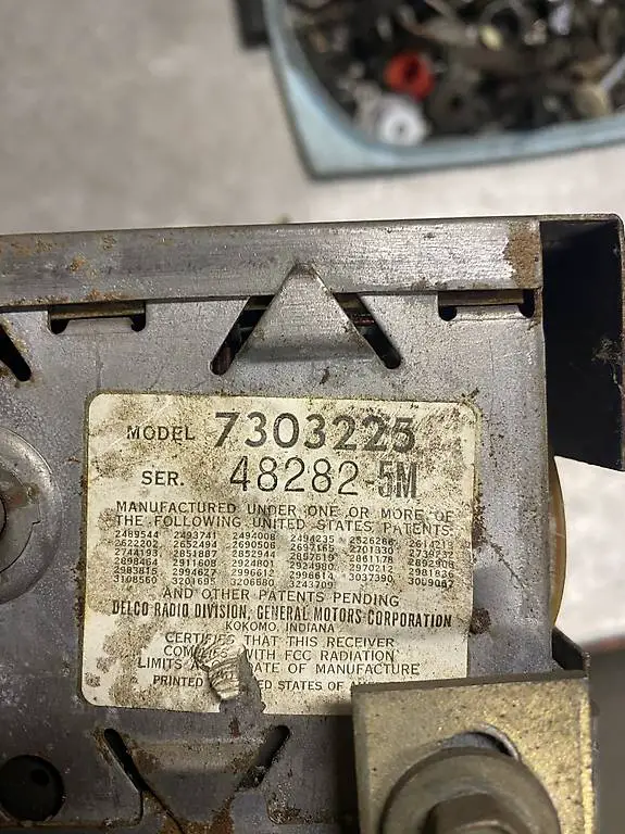 Mustang 65-73 Ersatzteile Radio Antenne 71