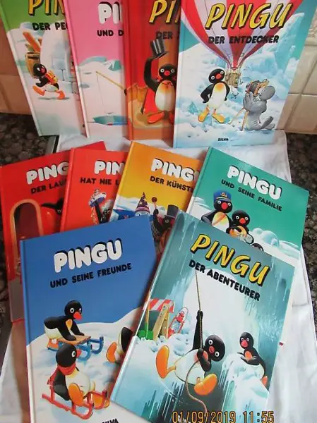  Pingu PINGU, Pingubücher, von um 1990