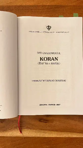 Koran mit Übersetzung