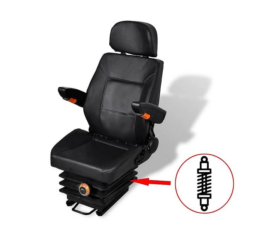 Traktorsitz mit Federung