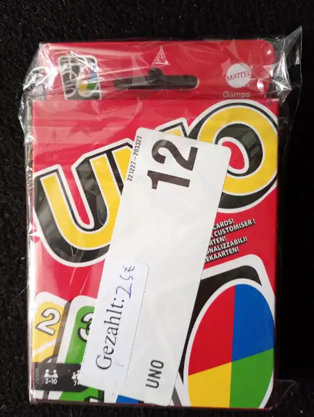 Mattel Kartenspiel UNO NEU