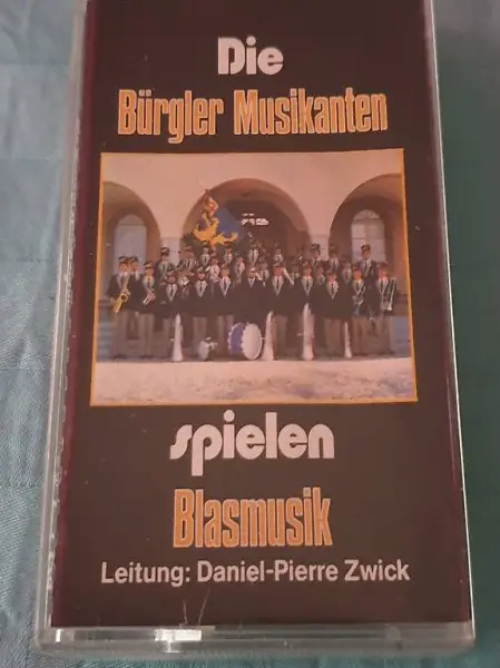  Die Bürgler Musikanten spielen Blasmusik Musik Kassette