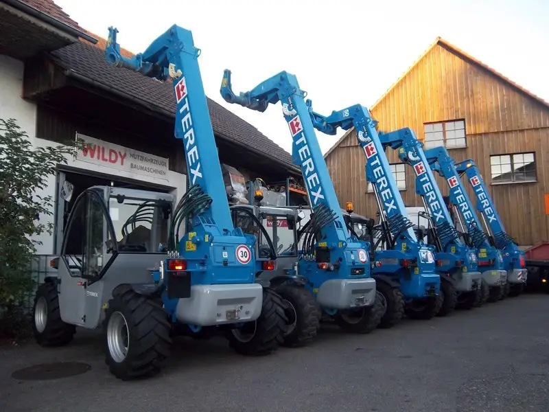 TEREX 2506 Teleskoplader Radlader Pneulader Tele Lader Geländestapler Frontlader