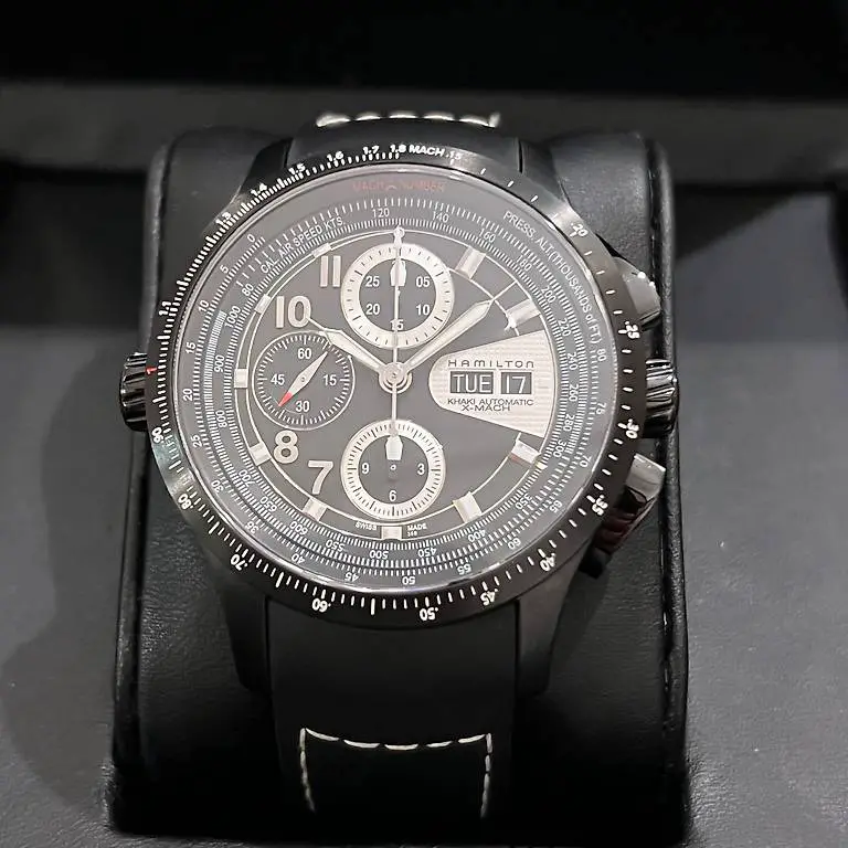 Hamilton Khaki X-Mach Chronograph Full Set H766860