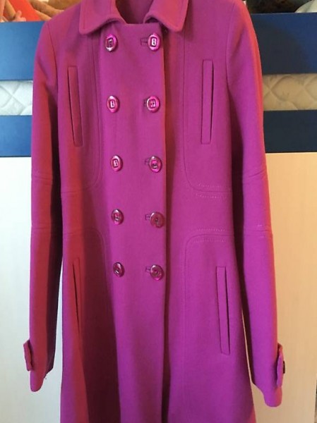 Cappotto Fucsia come nuovo