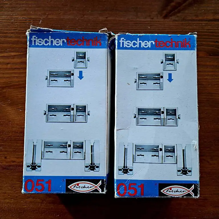 fischer technik 051 2 stück