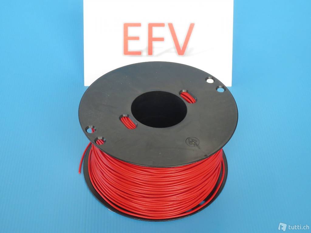  100m Rolle T-Litze 2,5mm2 mehrere Farben Elektro Modellbau