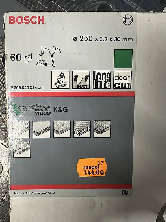 Sägeblatt für Holz neu