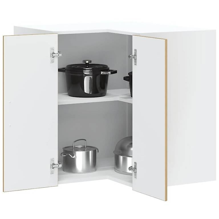 Küchen-Eckhängeschrank Porto Artisan-Eiche Holzwerkstoff