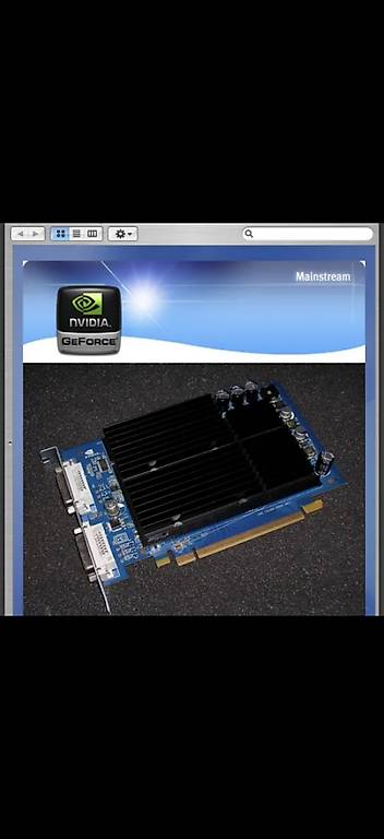 Mac Geforce 6600 128mb Grafikkarte für Apple PowerMac G5