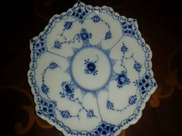 Piattino Royal Copenhagen Blue Fluted Full Lace