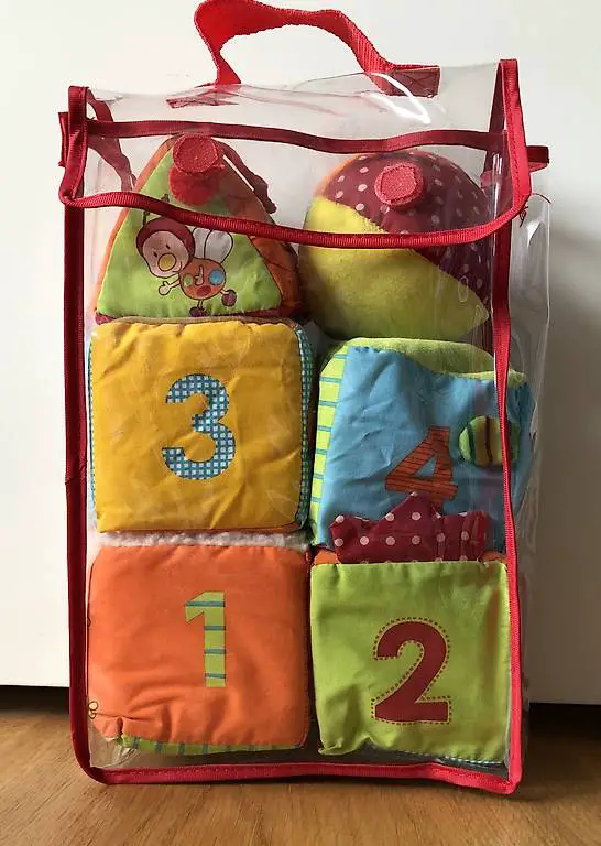 6-teilige Stoffwürfel für Babies von Spiegelburg