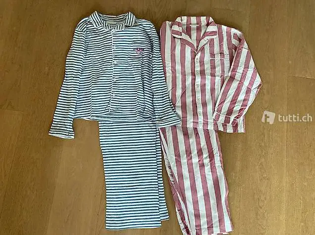 baumwolle Pijamas Gr: 11-12 Jahre Little white company