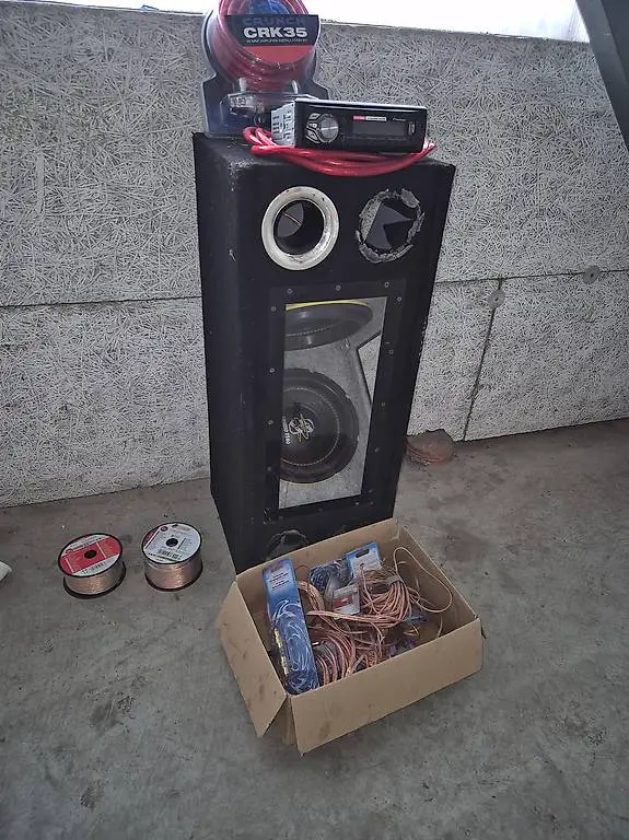 Subwoofer Autoradio etc.