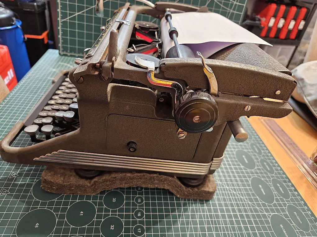 Schreibmaschine alt.