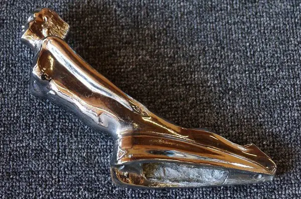 Kühlerfigur Mascot Decal Emblem Markenzeichen 23cm lang