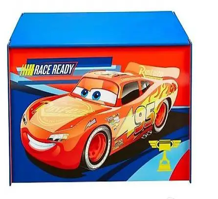  Disney Cars Spielzeugtruhe 60 x 40 x 40 cm blau WORL320020