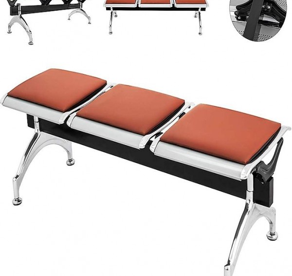  Wartebank 3 Sitze Traversenbank59x17,3x16,2"