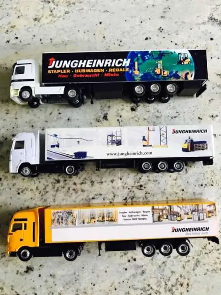 Jungheinrich Sattelzug Modelle