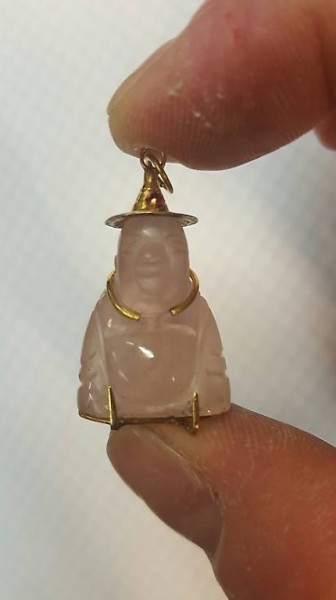 Ciondolo Quarzo Rosa / Rosenquarz