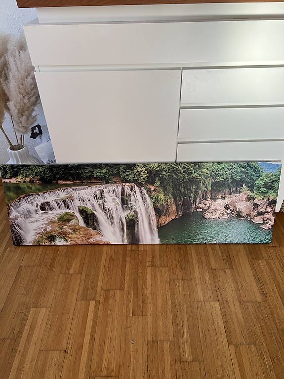 Wandbild Wasserfall