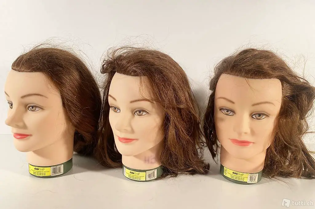  Frisier Übungskopf von Dobi inkl. Zubehörkoffer