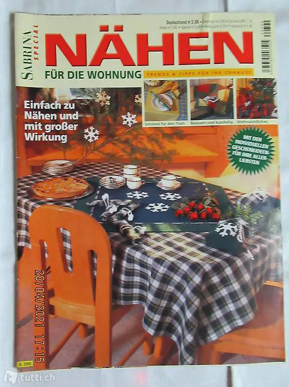 sabrina spezial, nähen für die wohnung