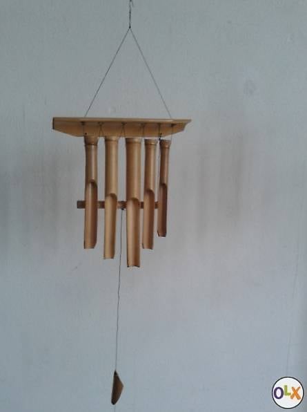 Bambuswindspiel Yoga (Handarbeit)