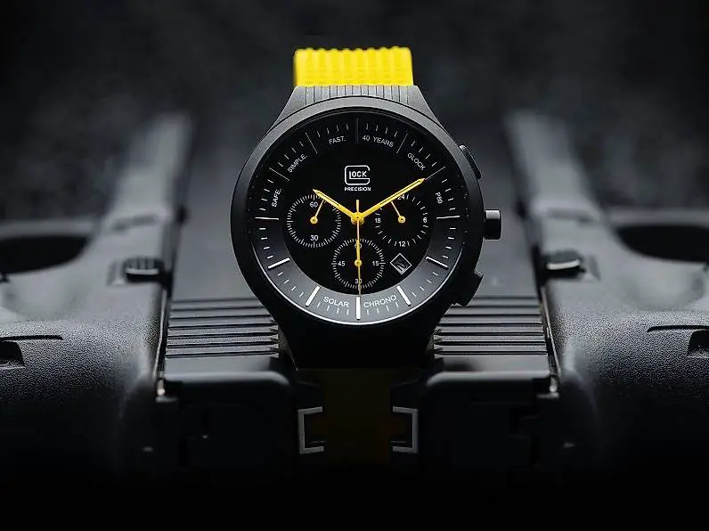 GLOCK Uhr Chronograph 40 Jahre GLOCK P80