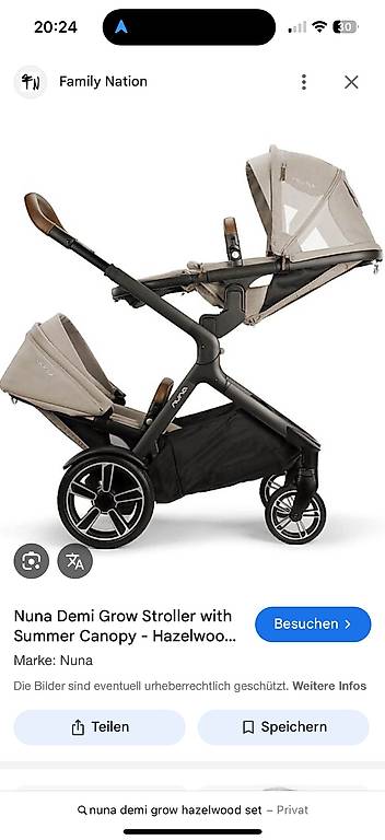 Nuna Demi Grow Kinderwagen