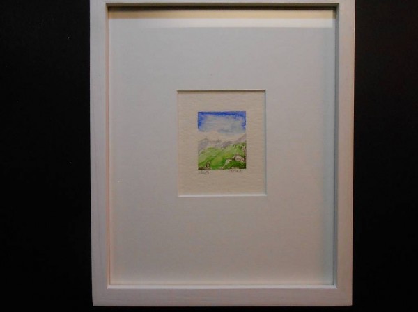 Aquarell "SAENTIS" Appenzell/AI (BAR oder 100% WIR) - (R)