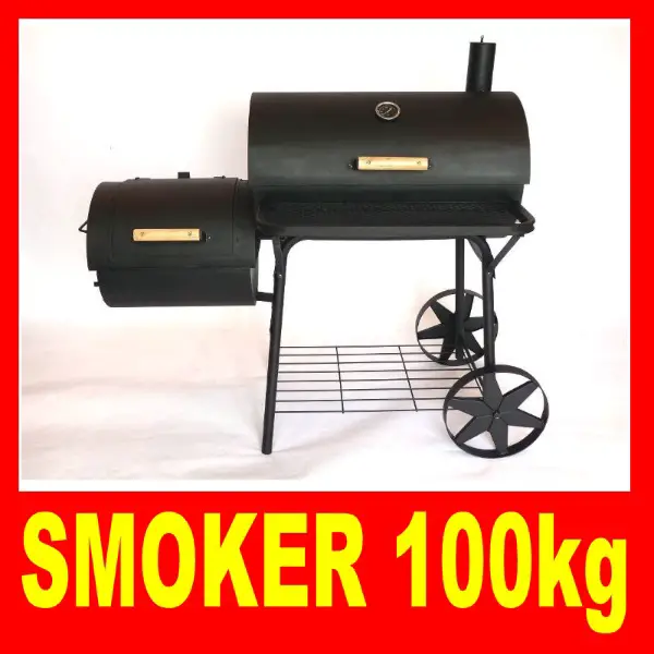 BBQ XL Smoker Grillwagen Nevada 100kg