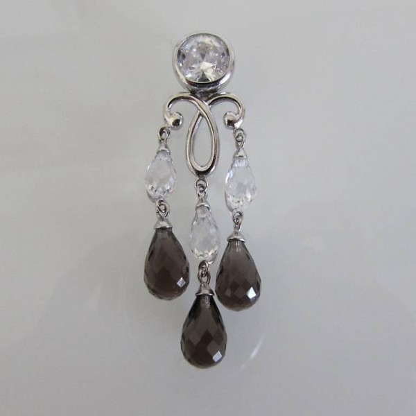 Anhänger Silber 925 mit Glasperlen NEU