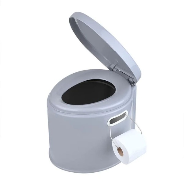  ProPlus Tragbare Toilette 7L Grau