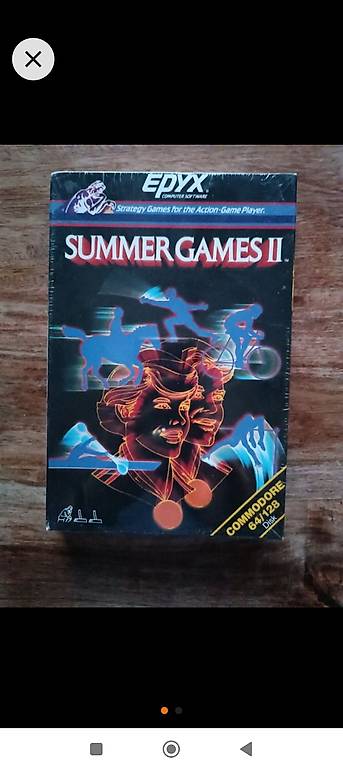 Commodore 64 C64 Summer Games 2 verschweisstRar
