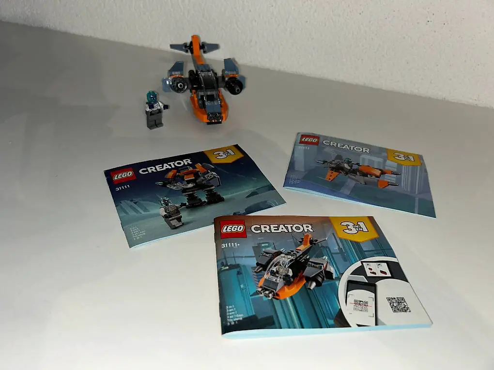 Lego Creator 3in1 31111 Set komplett