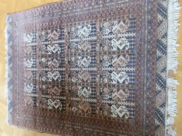 ORIENT-TEPPICH, TAPPIS d Orient Echtheitszertifik./Expertise