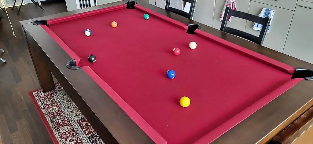 Ess- & Billardtisch 7-Zoll inkl. komplettes Zubehör